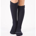 Chaussettes en coton peigné unisexe femmes / hommes de conception de mode, chaussettes sur mesure